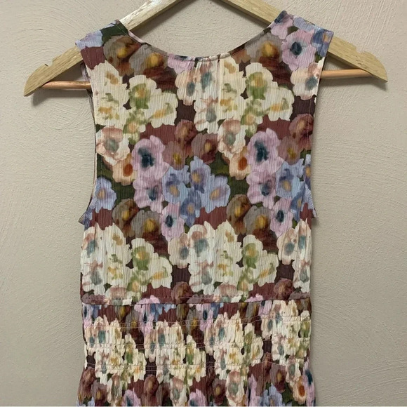 Rails Izzy Painted Floral Dress Size Small - Picture 10 of 14